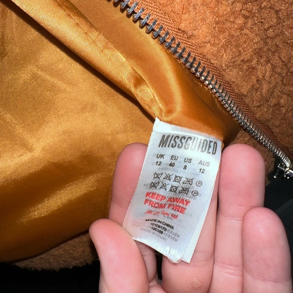 Missguided Oversized Teddy Jacket - Picture 8 of 9